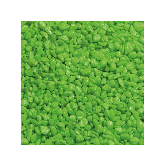 Nisip Acvariu Verde Neon 1 kg