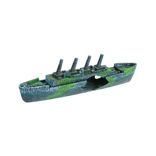 Decor pentru acvariu titanic
