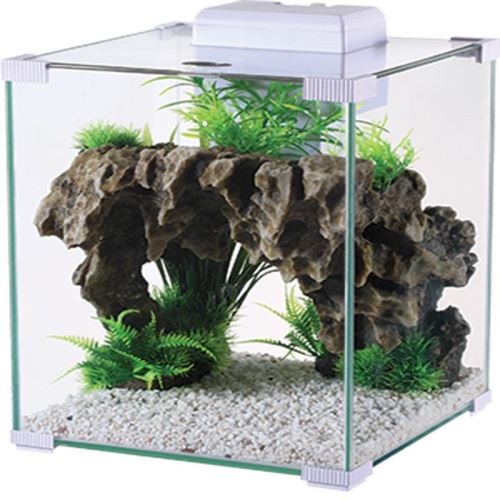 Acvariu Mini Capac Filtru Led