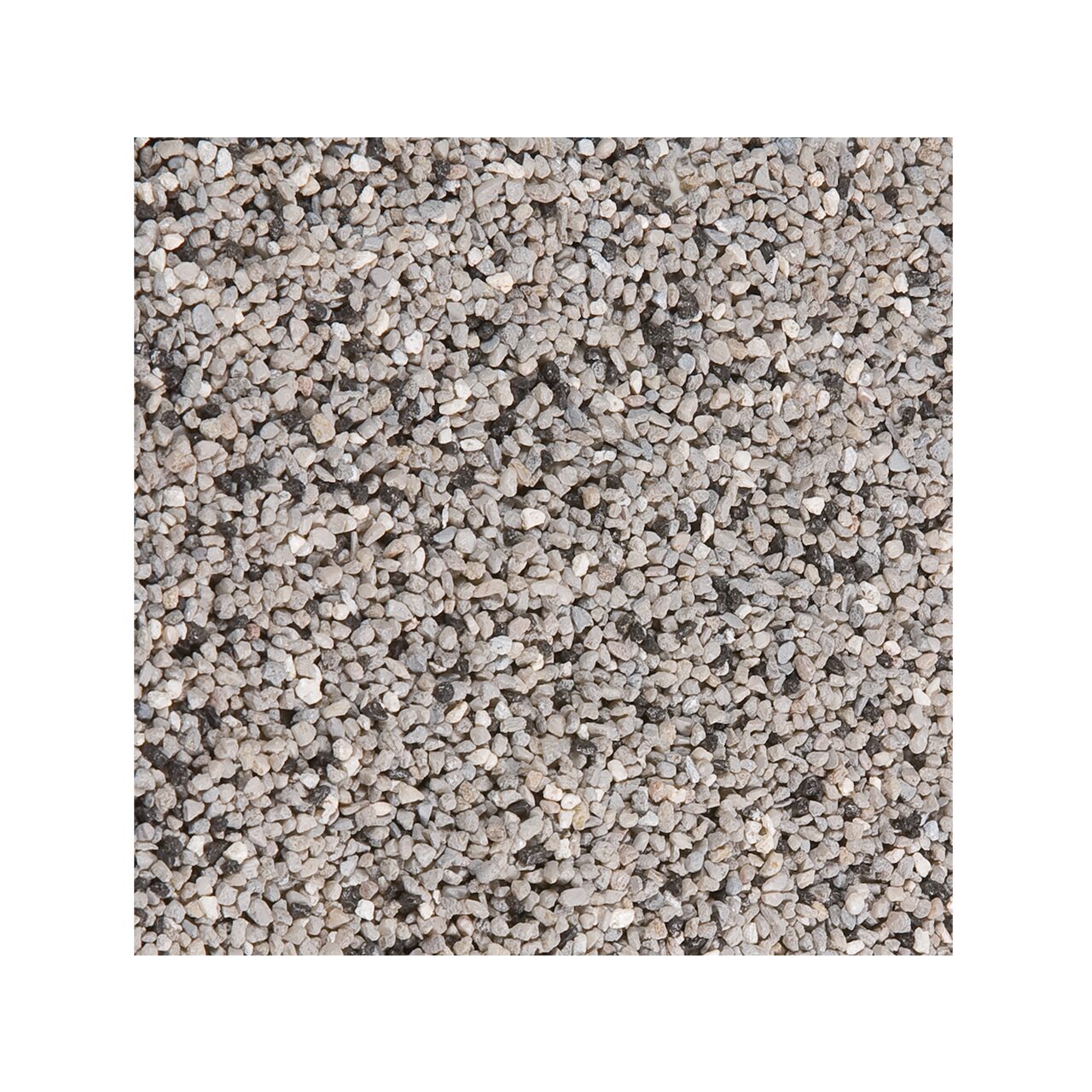 Nisip Acvariu Mozaic Gri-Negru 4 kg