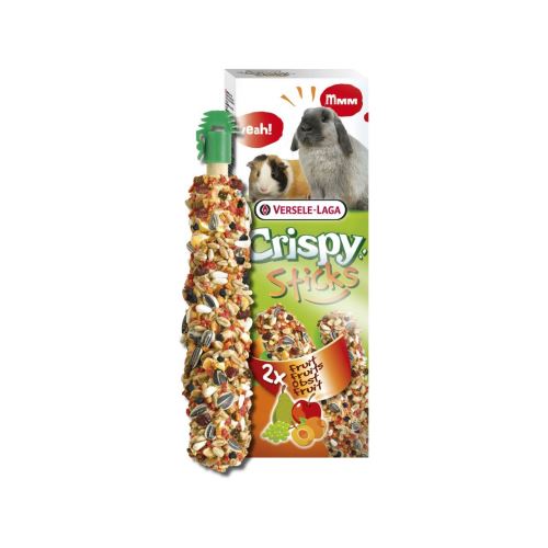 Baton Crispy Sticks tropical fruits pentru rozatoare