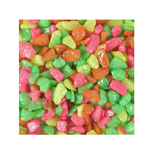 Nisip Acvariu Curcubeu Mix Neon 1 kg