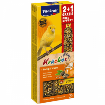 Baton pentru canari Vitakraft Kracker Miere & Susan