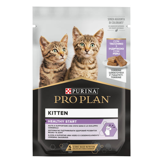 Purina Pro Plan Kitten Healthy Start Curcan ( Pate )