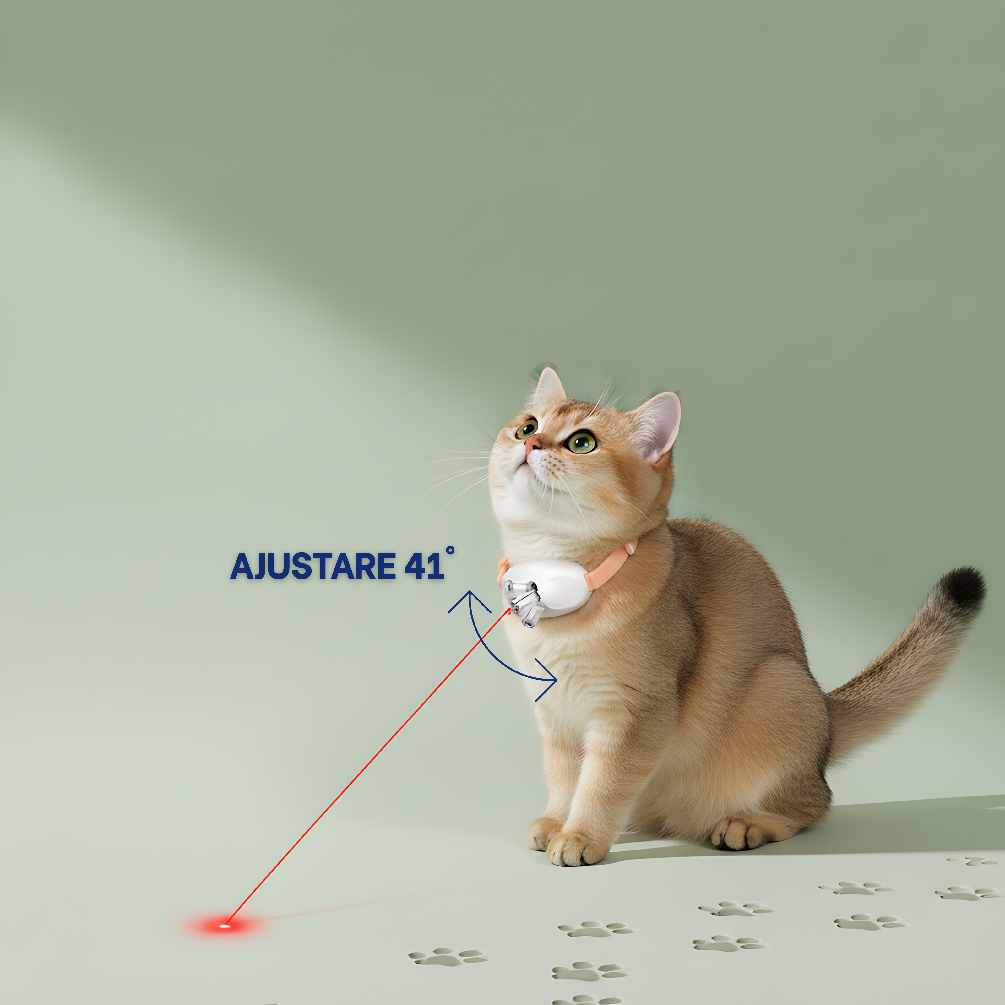 Zgarda Inteligenta Cu Laser